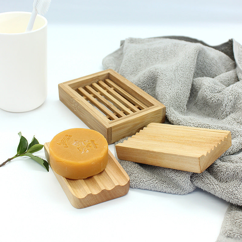 Bamboo handmade soap holder soap box