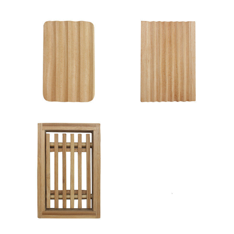 Bamboo handmade soap holder soap box