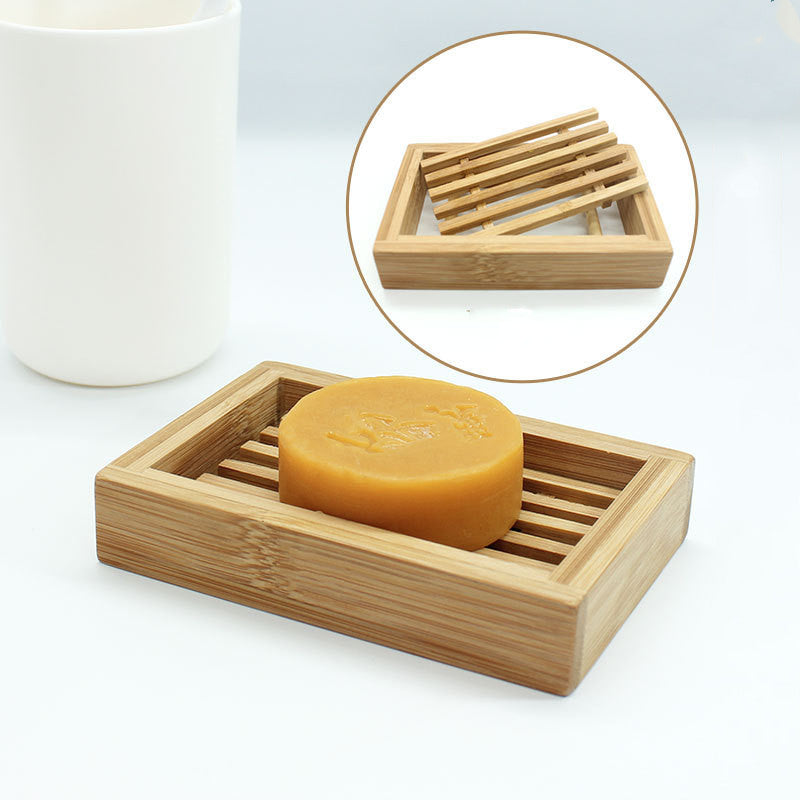 Bamboo handmade soap holder soap box