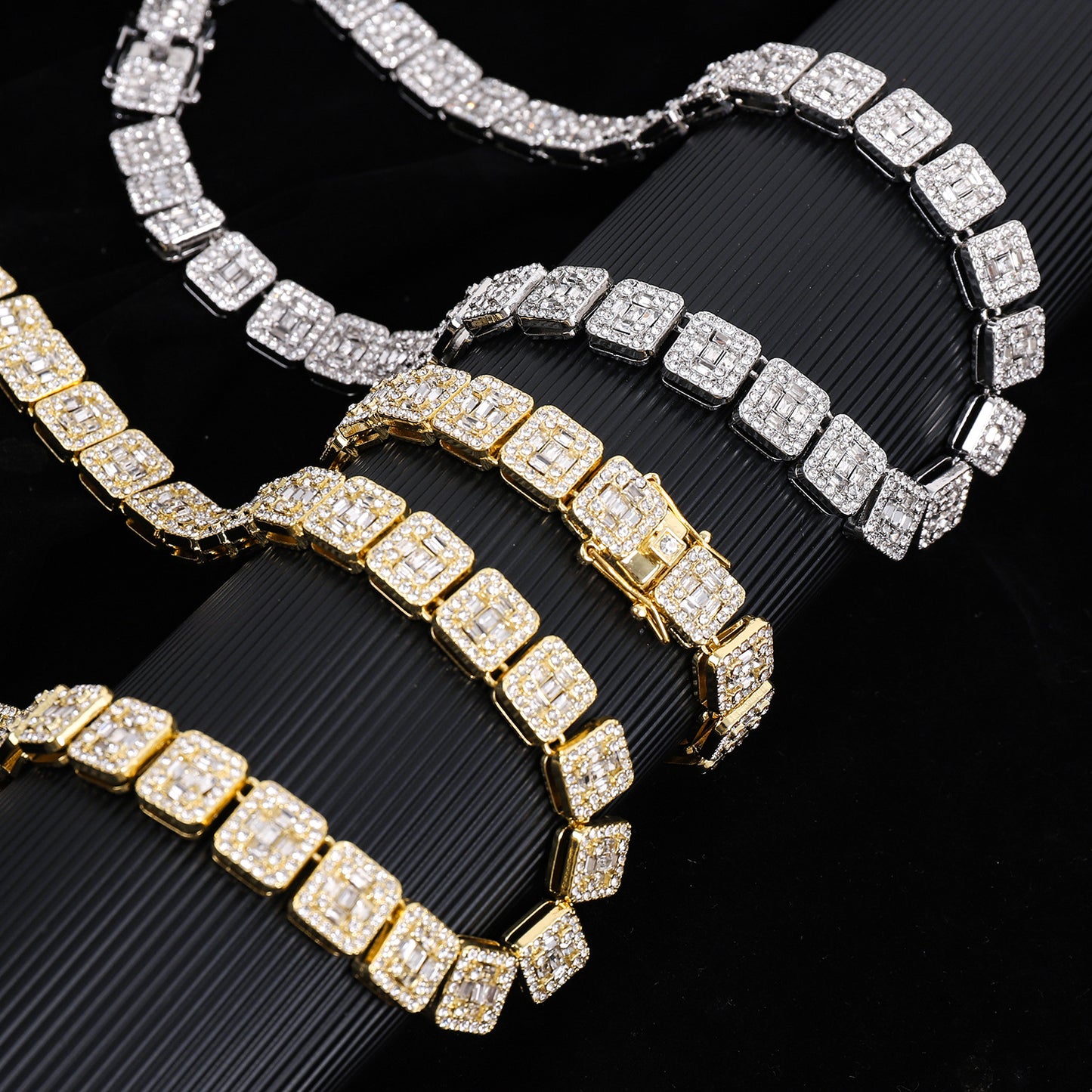 Cuban chain fashion/bracelet niche hip-hop jewelry accessories