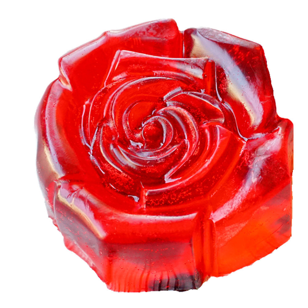 Handmade Soap Cleansing Soap Rose Essential Oil Soap