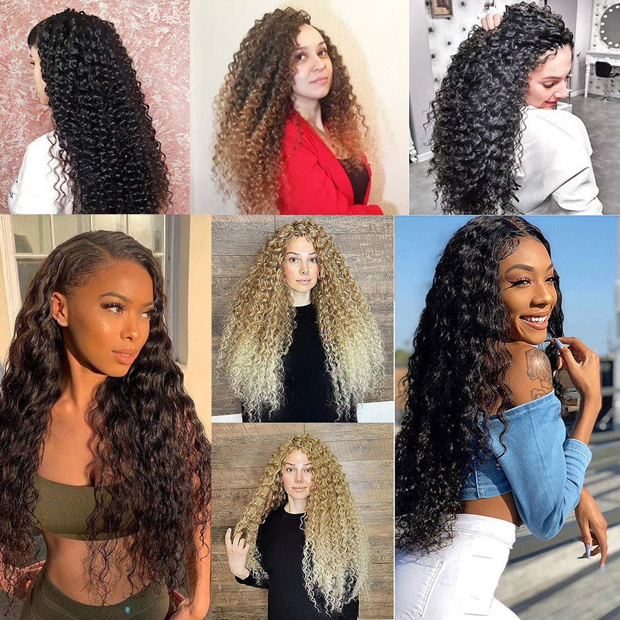 Crochet hair wig Deep Wave hair Latin American curly braided hair